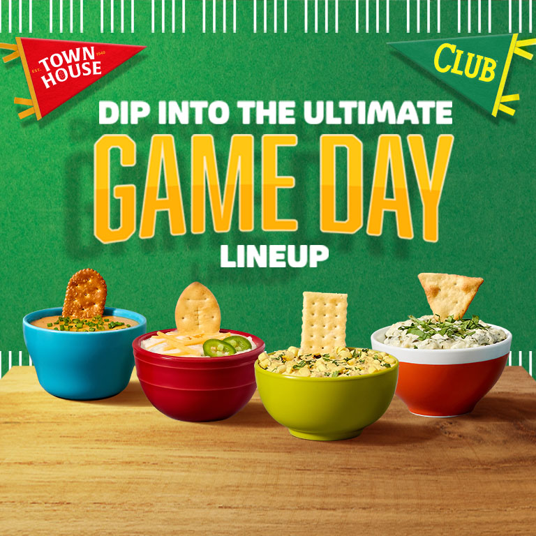 Dip into the ultimate game day lineup. 