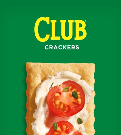 club crackers logo and cracker