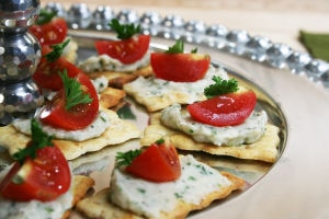 Chef John's Herbed White Bean Dip with Toasted Pine Nuts